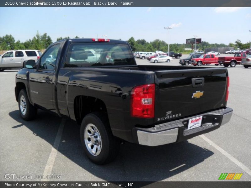 Black / Dark Titanium 2010 Chevrolet Silverado 1500 LS Regular Cab