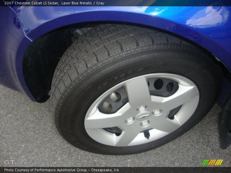 Laser Blue Metallic / Gray 2007 Chevrolet Cobalt LS Sedan