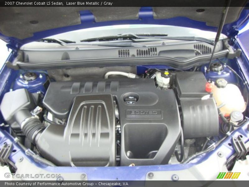 Laser Blue Metallic / Gray 2007 Chevrolet Cobalt LS Sedan