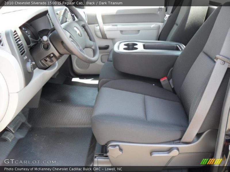 Black / Dark Titanium 2010 Chevrolet Silverado 1500 LS Regular Cab