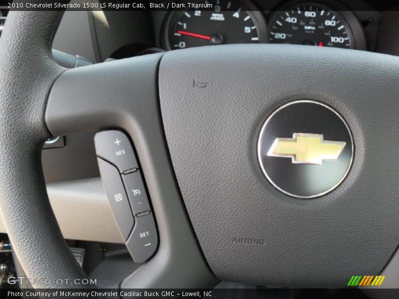 Black / Dark Titanium 2010 Chevrolet Silverado 1500 LS Regular Cab