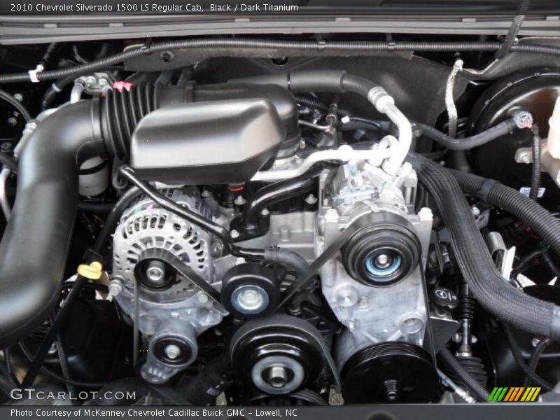 Black / Dark Titanium 2010 Chevrolet Silverado 1500 LS Regular Cab