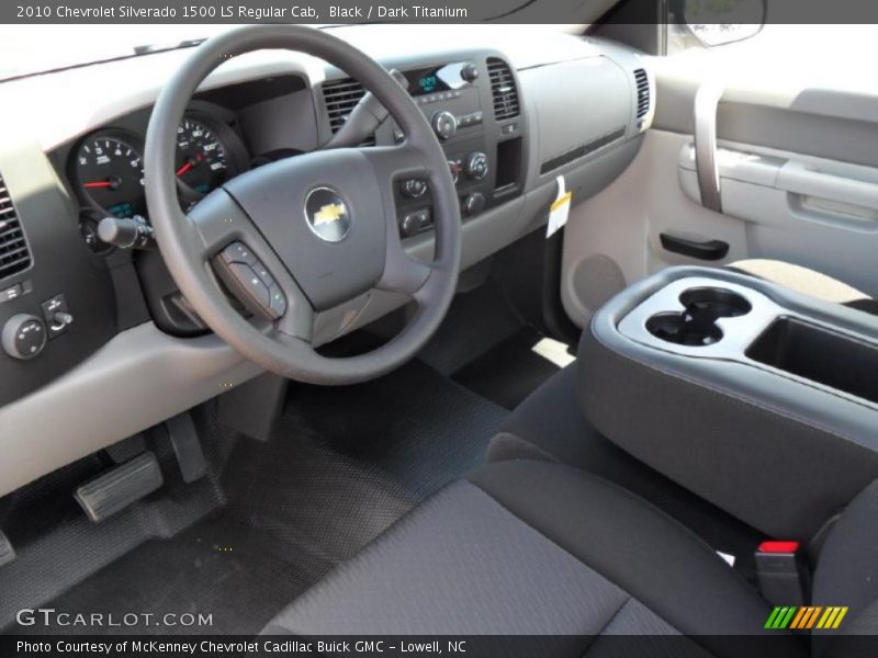 Black / Dark Titanium 2010 Chevrolet Silverado 1500 LS Regular Cab