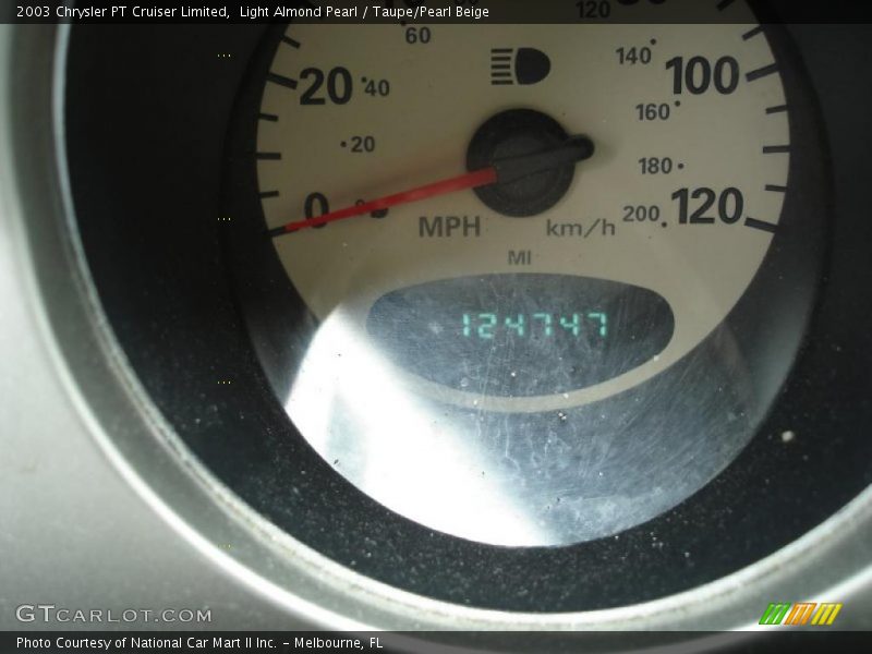 Light Almond Pearl / Taupe/Pearl Beige 2003 Chrysler PT Cruiser Limited