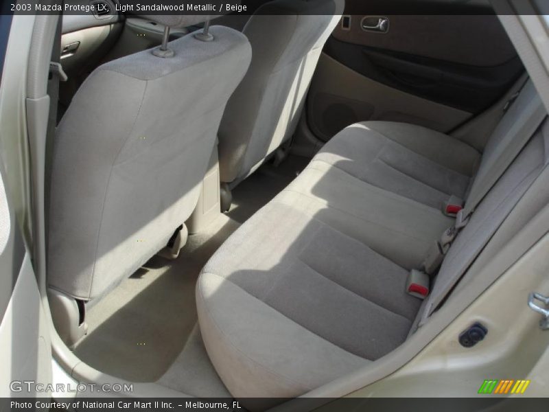 Light Sandalwood Metallic / Beige 2003 Mazda Protege LX