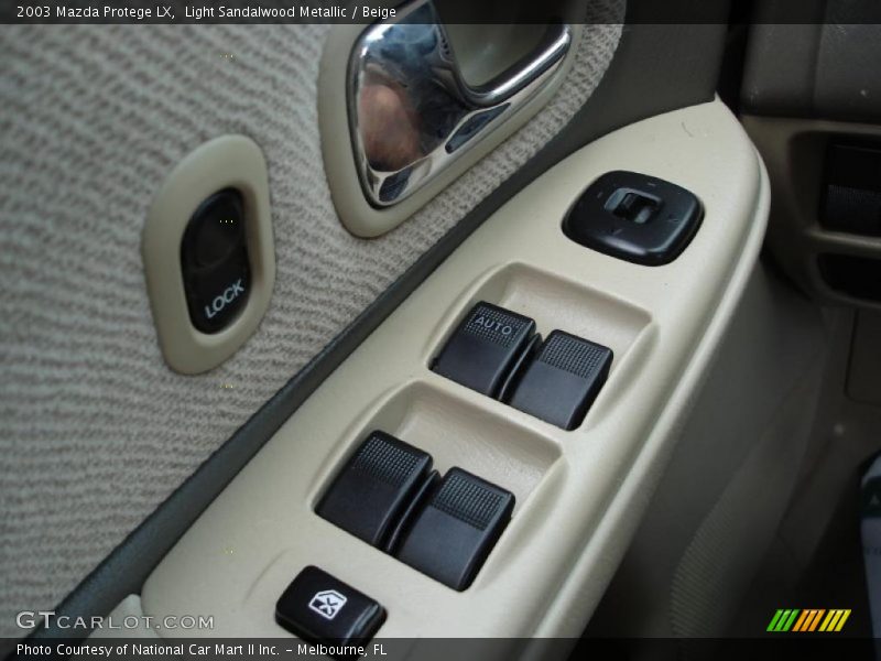 Light Sandalwood Metallic / Beige 2003 Mazda Protege LX