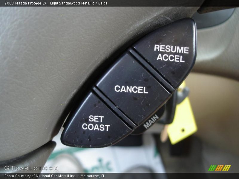 Light Sandalwood Metallic / Beige 2003 Mazda Protege LX