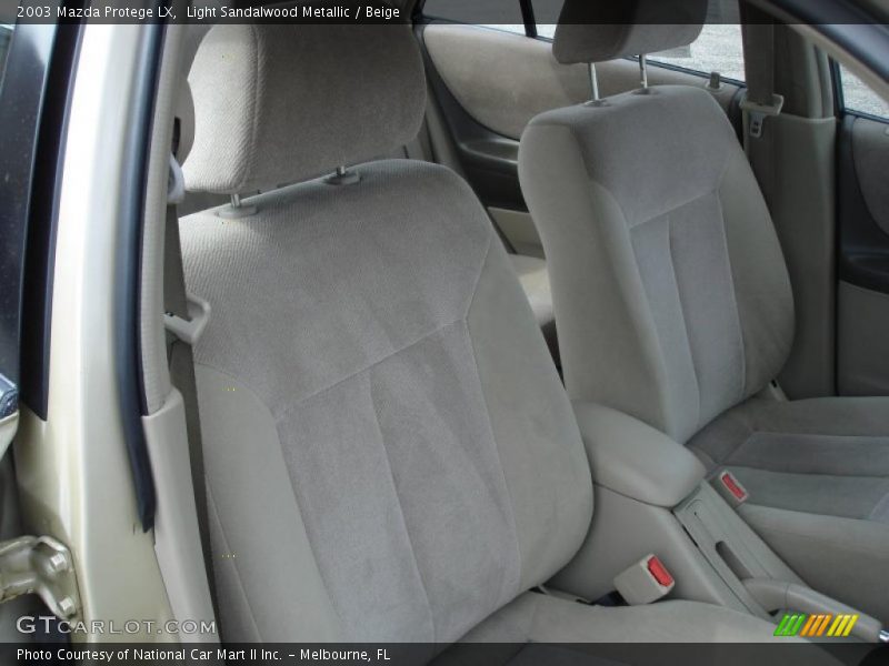 Light Sandalwood Metallic / Beige 2003 Mazda Protege LX