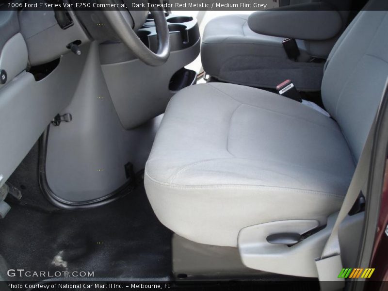 Dark Toreador Red Metallic / Medium Flint Grey 2006 Ford E Series Van E250 Commercial