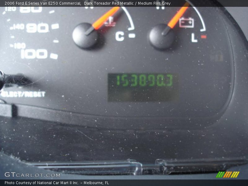 Dark Toreador Red Metallic / Medium Flint Grey 2006 Ford E Series Van E250 Commercial
