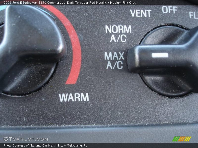 Dark Toreador Red Metallic / Medium Flint Grey 2006 Ford E Series Van E250 Commercial