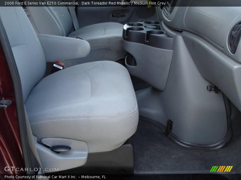 Dark Toreador Red Metallic / Medium Flint Grey 2006 Ford E Series Van E250 Commercial