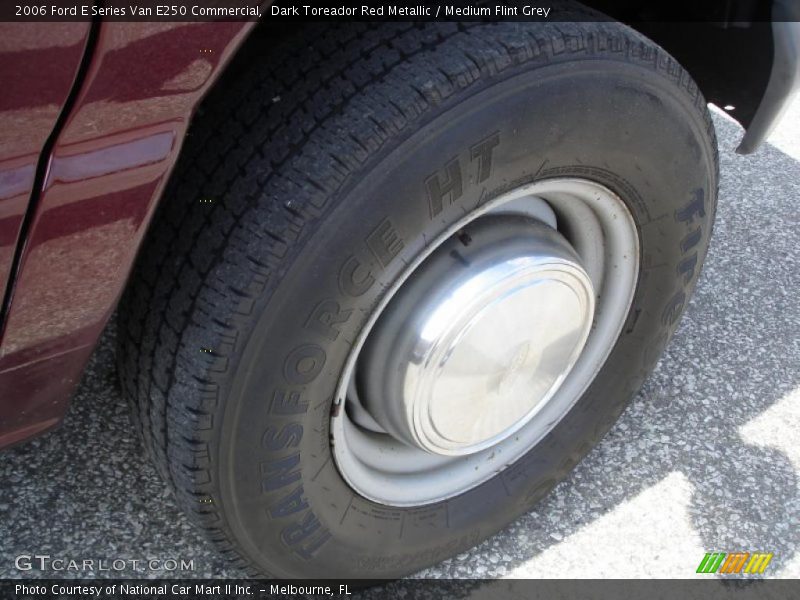Dark Toreador Red Metallic / Medium Flint Grey 2006 Ford E Series Van E250 Commercial
