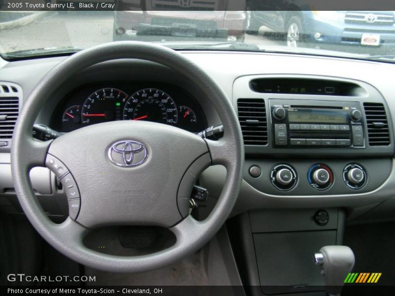 Black / Gray 2005 Toyota Camry LE