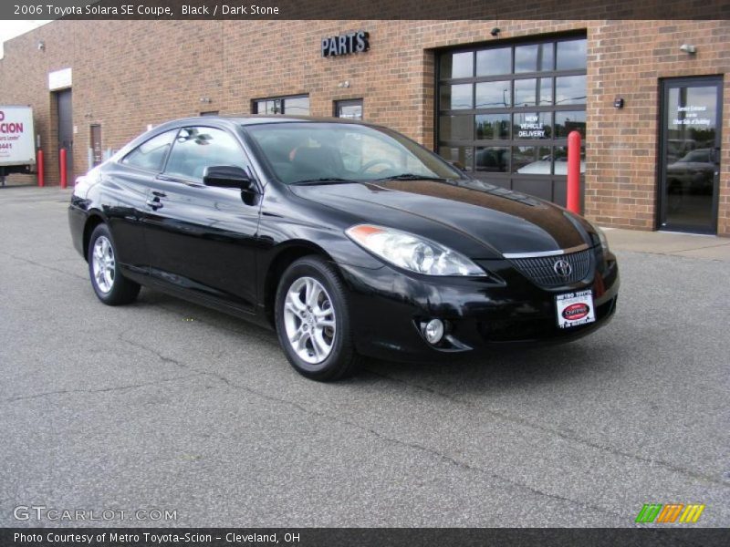 Black / Dark Stone 2006 Toyota Solara SE Coupe