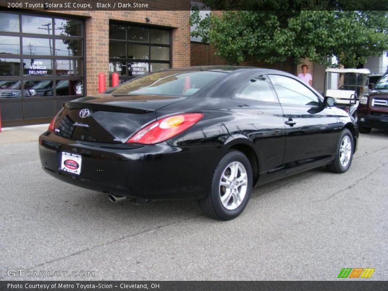 Black / Dark Stone 2006 Toyota Solara SE Coupe