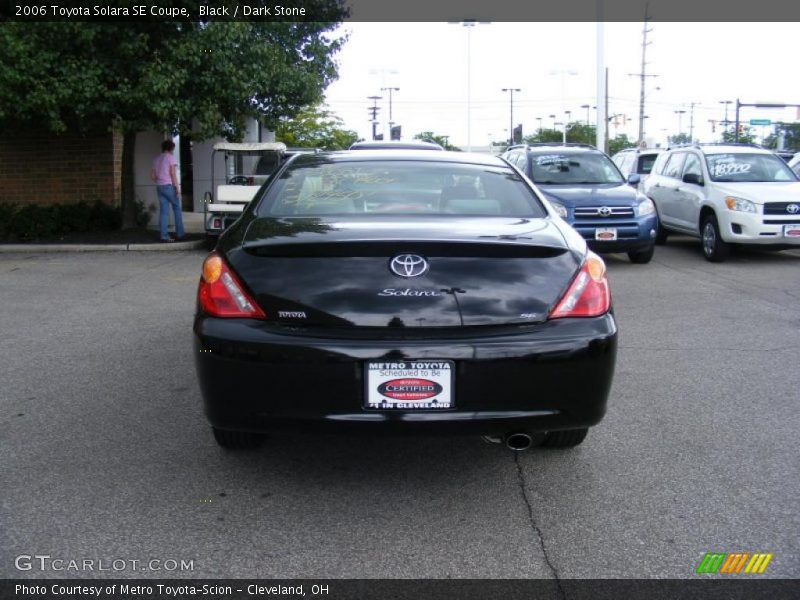 Black / Dark Stone 2006 Toyota Solara SE Coupe