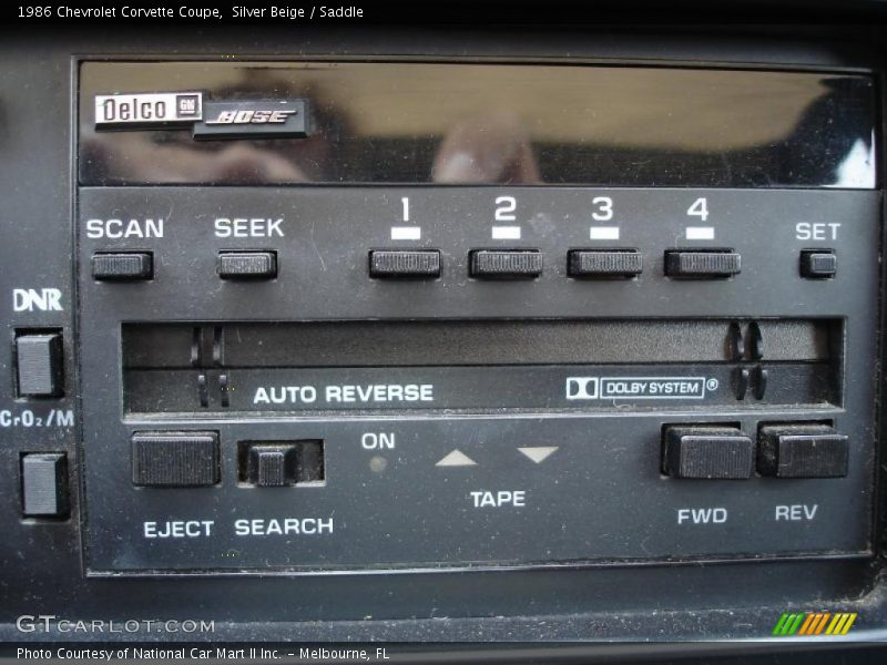 Silver Beige / Saddle 1986 Chevrolet Corvette Coupe