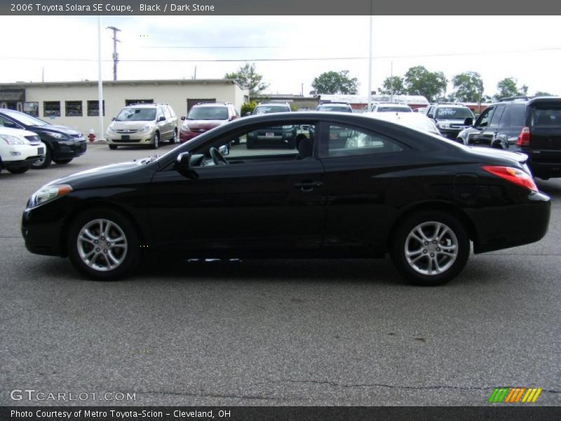 Black / Dark Stone 2006 Toyota Solara SE Coupe