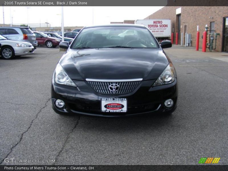 Black / Dark Stone 2006 Toyota Solara SE Coupe