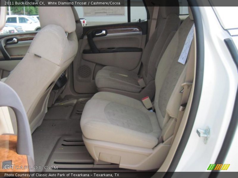 White Diamond Tricoat / Cashmere/Cocoa 2011 Buick Enclave CX