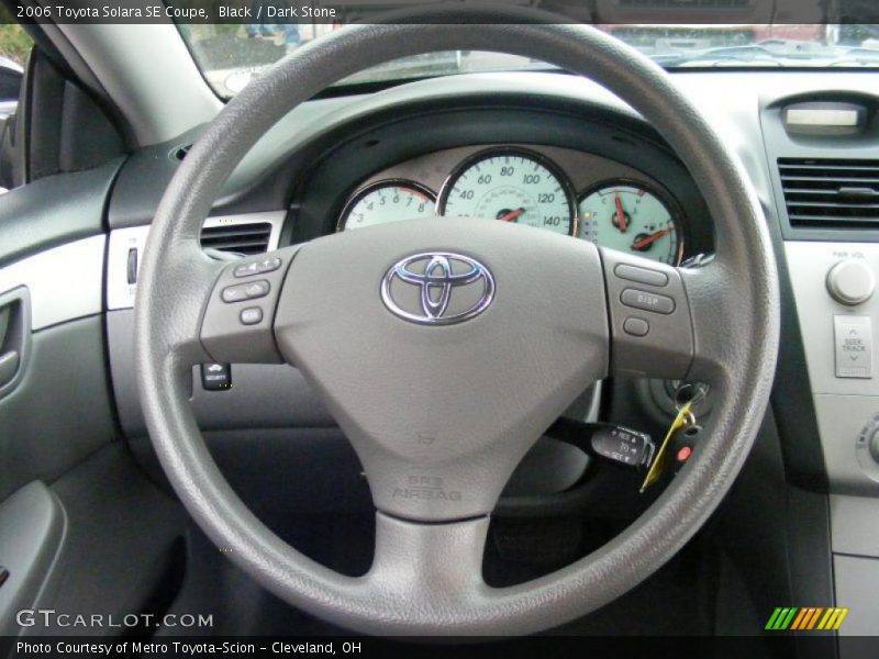 Black / Dark Stone 2006 Toyota Solara SE Coupe