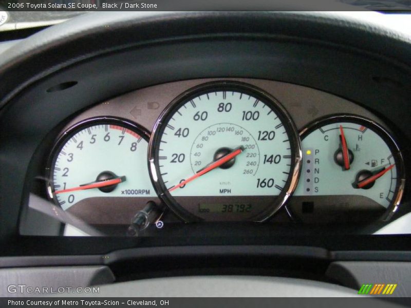 Black / Dark Stone 2006 Toyota Solara SE Coupe