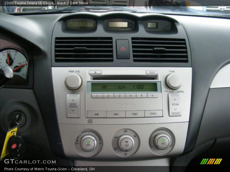 Black / Dark Stone 2006 Toyota Solara SE Coupe