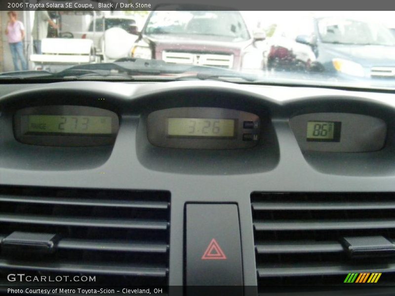 Black / Dark Stone 2006 Toyota Solara SE Coupe