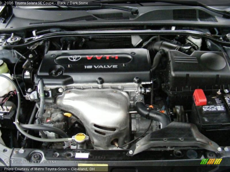 Black / Dark Stone 2006 Toyota Solara SE Coupe