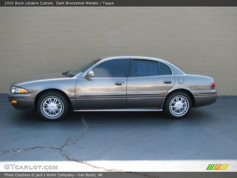 Dark Bronzemist Metallic / Taupe 2003 Buick LeSabre Custom