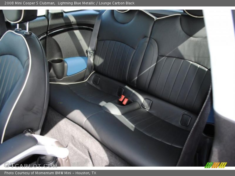 Lightning Blue Metallic / Lounge Carbon Black 2008 Mini Cooper S Clubman