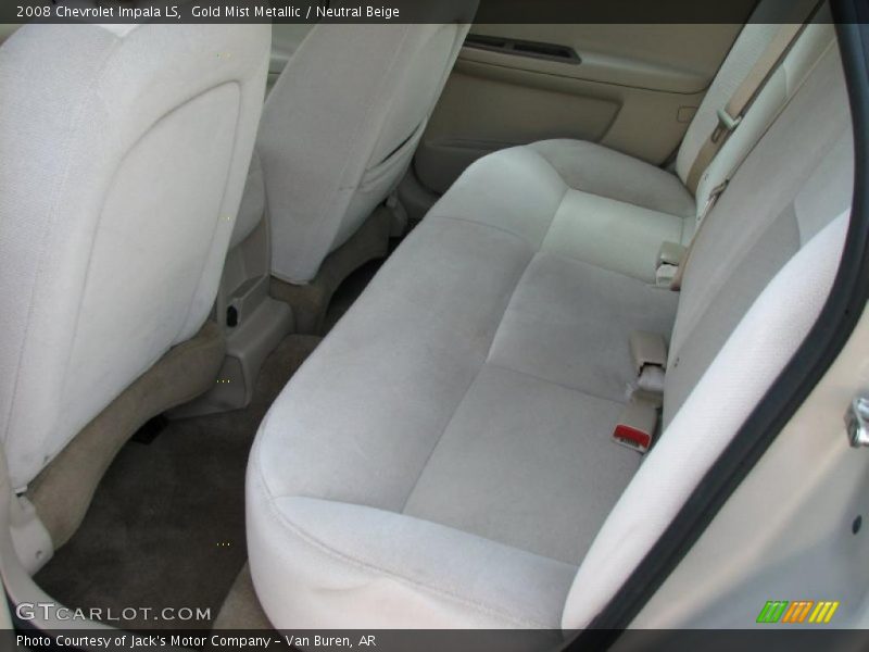 Gold Mist Metallic / Neutral Beige 2008 Chevrolet Impala LS