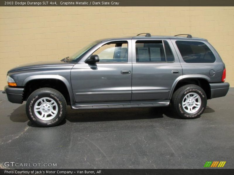 Graphite Metallic / Dark Slate Gray 2003 Dodge Durango SLT 4x4