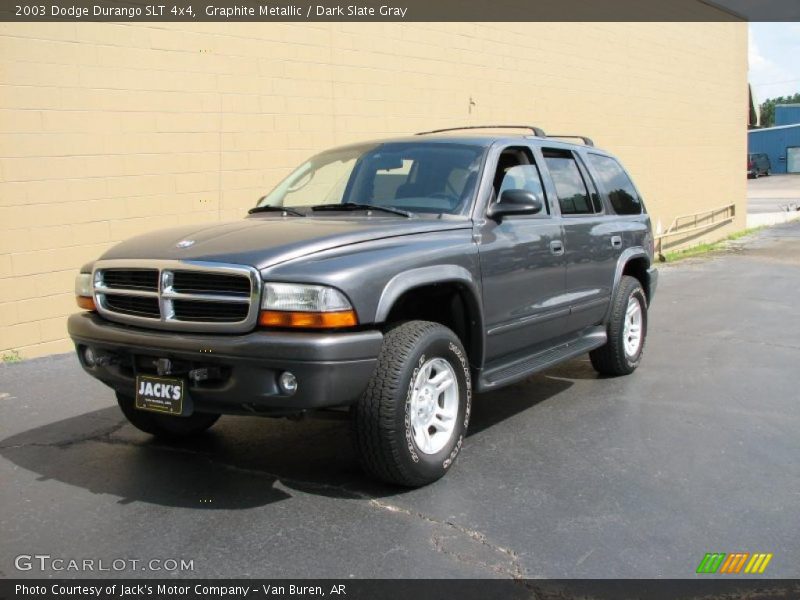 Graphite Metallic / Dark Slate Gray 2003 Dodge Durango SLT 4x4