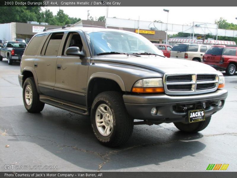 Graphite Metallic / Dark Slate Gray 2003 Dodge Durango SLT 4x4