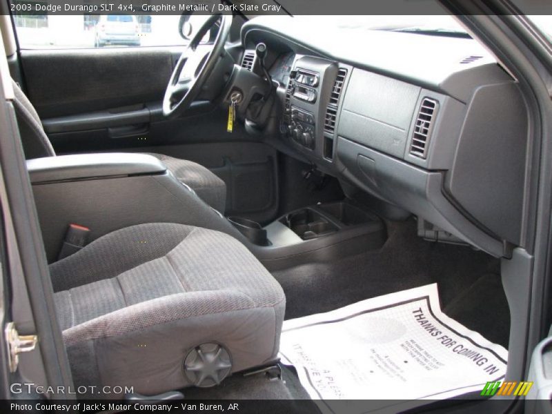 Graphite Metallic / Dark Slate Gray 2003 Dodge Durango SLT 4x4