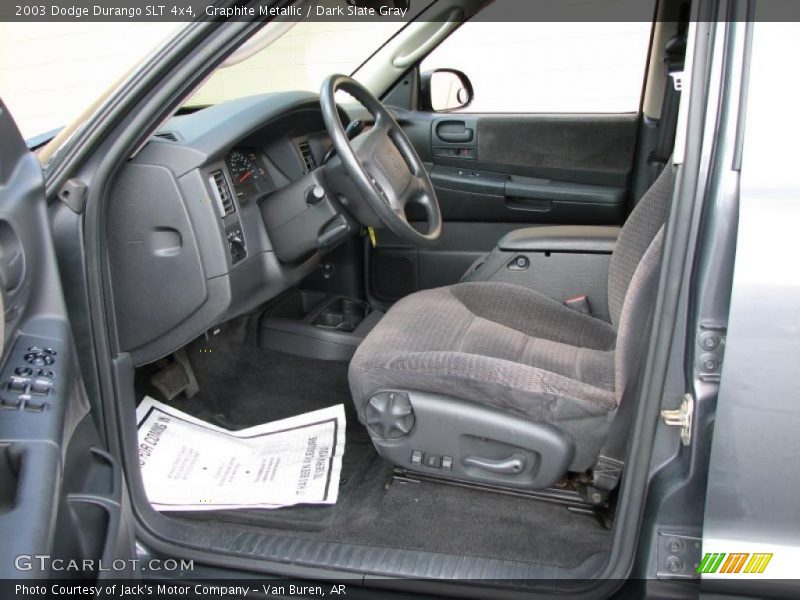 Graphite Metallic / Dark Slate Gray 2003 Dodge Durango SLT 4x4