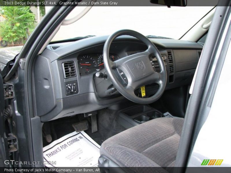 Graphite Metallic / Dark Slate Gray 2003 Dodge Durango SLT 4x4