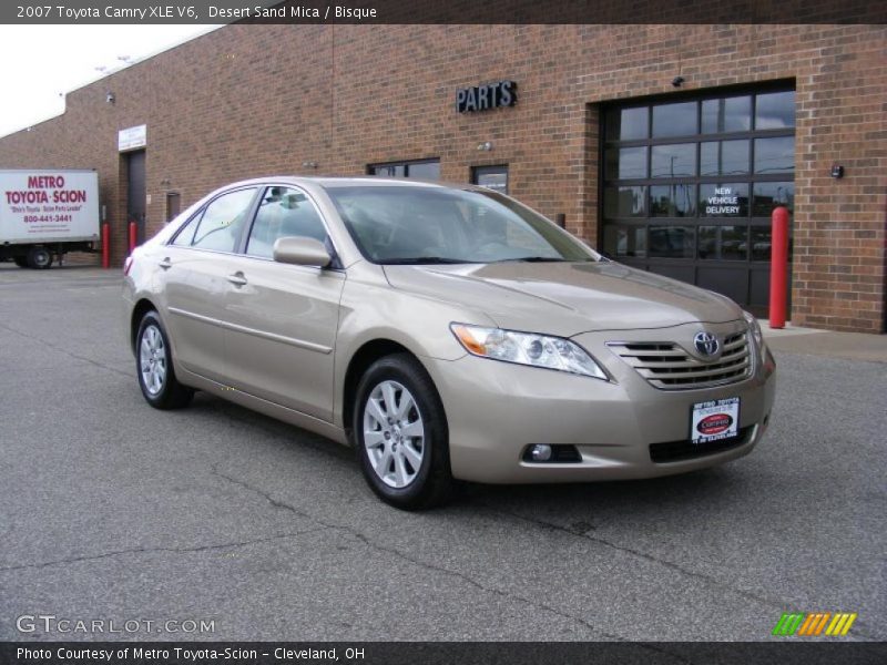 Desert Sand Mica / Bisque 2007 Toyota Camry XLE V6