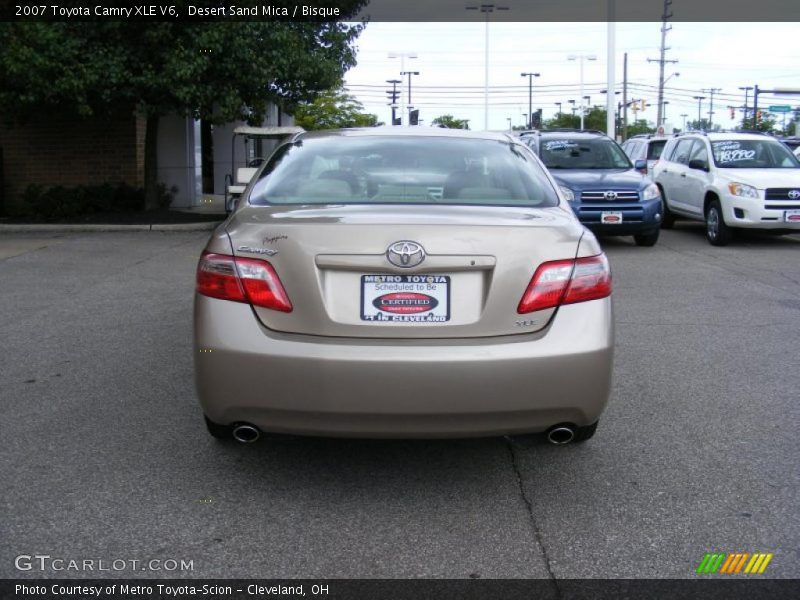 Desert Sand Mica / Bisque 2007 Toyota Camry XLE V6