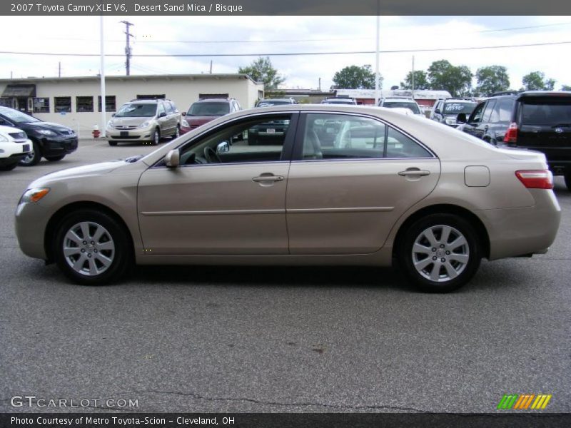 Desert Sand Mica / Bisque 2007 Toyota Camry XLE V6