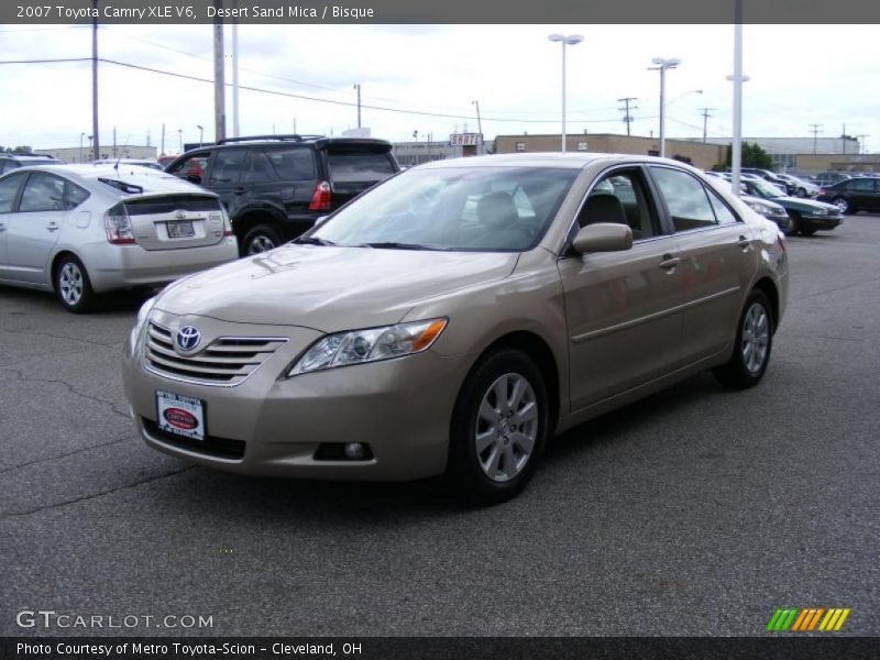 Desert Sand Mica / Bisque 2007 Toyota Camry XLE V6
