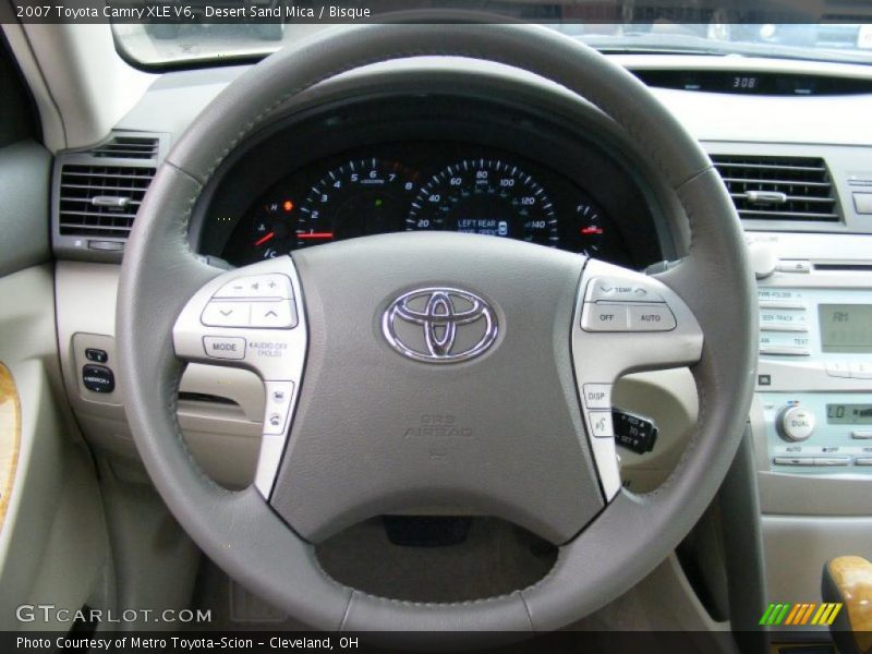 Desert Sand Mica / Bisque 2007 Toyota Camry XLE V6