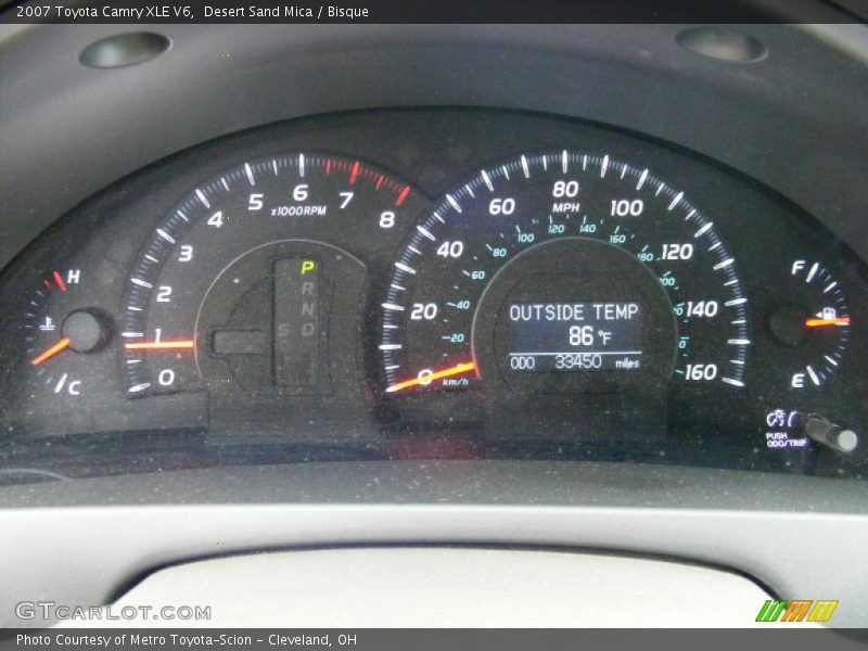 Desert Sand Mica / Bisque 2007 Toyota Camry XLE V6