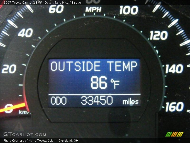 Desert Sand Mica / Bisque 2007 Toyota Camry XLE V6