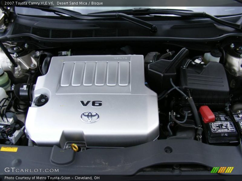 Desert Sand Mica / Bisque 2007 Toyota Camry XLE V6