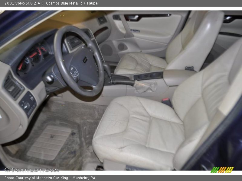Cosmos Blue Metallic / Taupe 2001 Volvo S60 2.4T