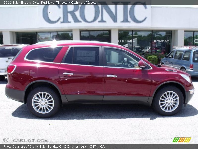 Red Jewel Tintcoat / Cashmere/Cocoa 2011 Buick Enclave CXL