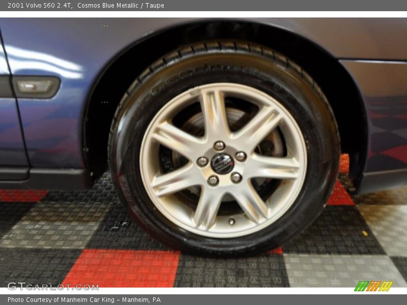 Cosmos Blue Metallic / Taupe 2001 Volvo S60 2.4T